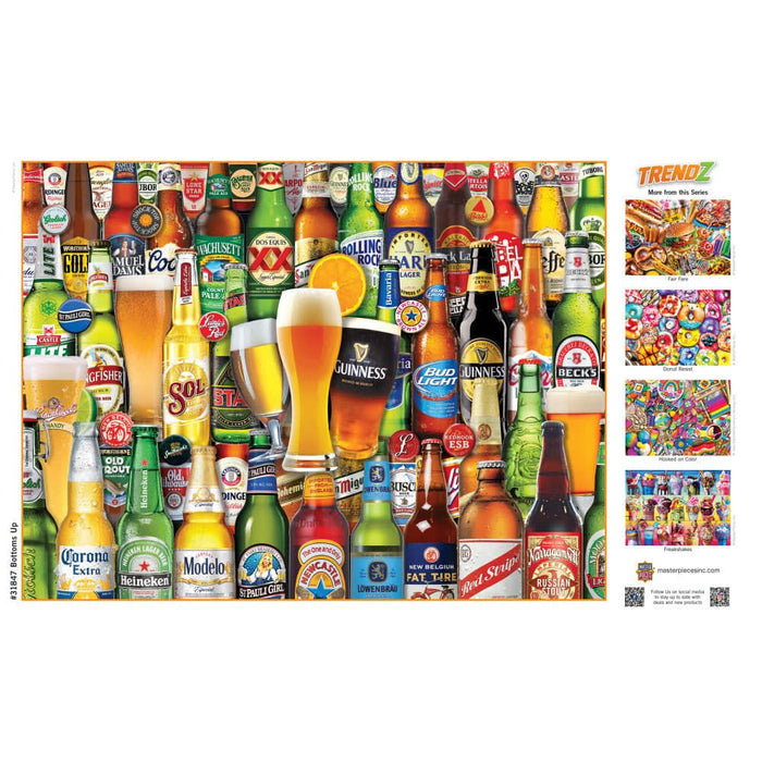 Trendz - Bottoms Up 300 Piece EZ Grip Jigsaw Puzzle - for just $14.99! 