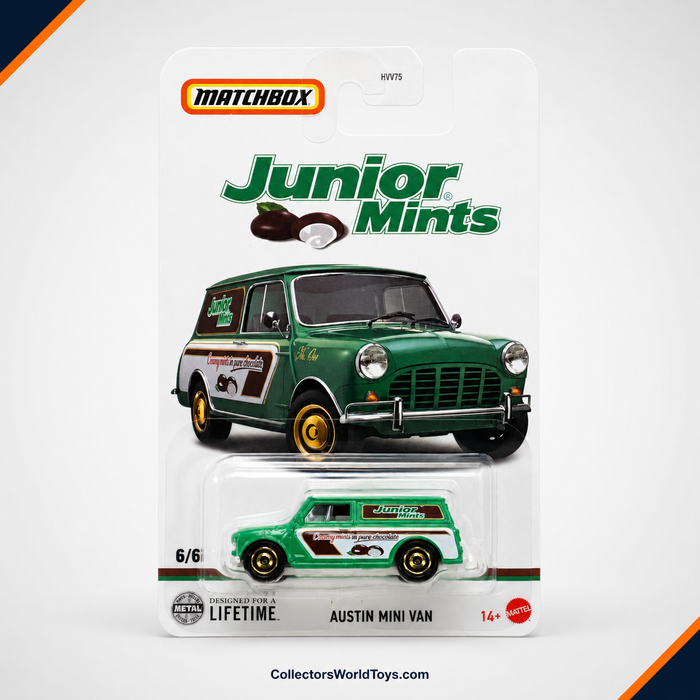 Matchbox Austin Mini Van | Candy Series 6/6 - for just $2.49! 