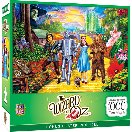 The Wizard of Oz - Off to See the Wizard 1000 Piece Jigsaw Puzzle - Just $16.99! Shop now at Retro Gaming of Denver