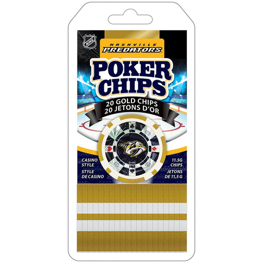Nashville Predators 20 Piece Poker Chips - for just $6.99! 
