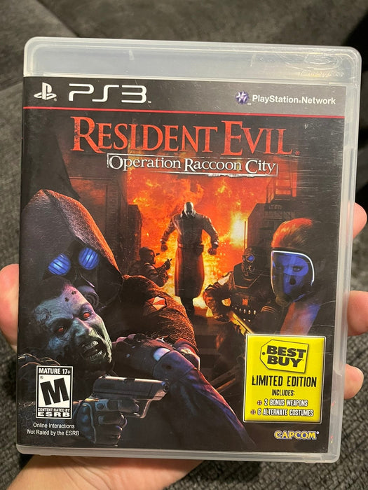 Resident Evil: Operation Raccoon City Best Buy Limited Edition (Playstation 3) - for just $0! 