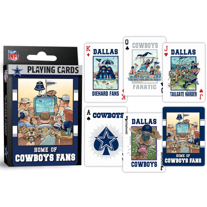 Dallas Cowboys Fan Deck Playing Cards - 54 Card Deck - Just $6.99! Shop now at Retro Gaming of Denver