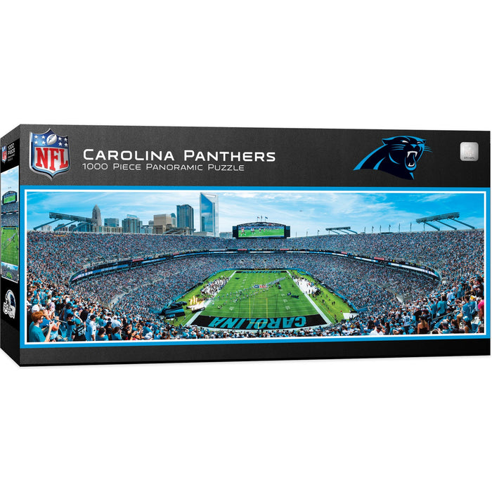 Carolina Panthers - 1000 Piece Panoramic Jigsaw Puzzle - Just $19.99! Shop now at Retro Gaming of Denver