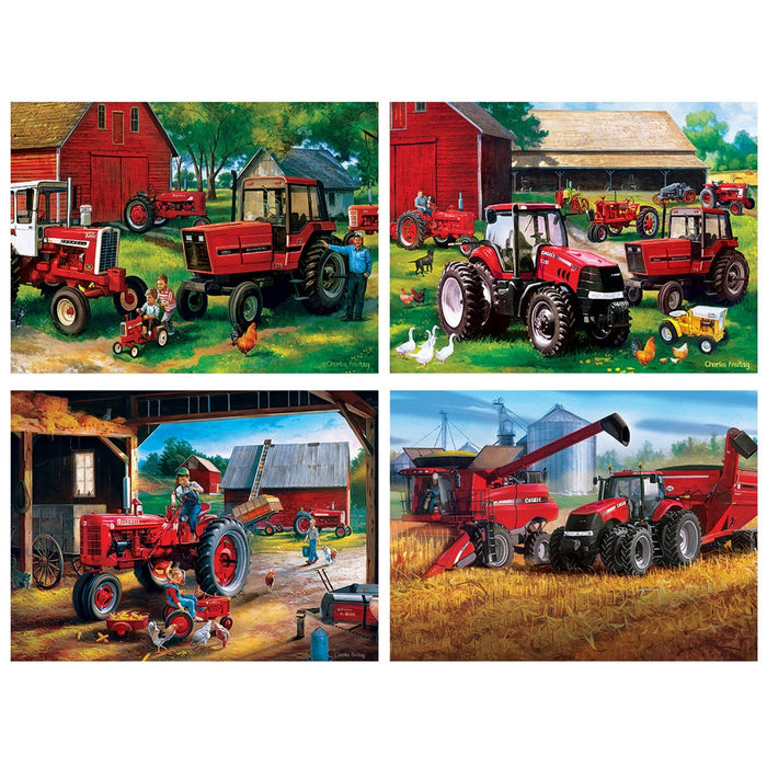 Farmall - 500 Piece Jigsaw Puzzles 4-Pack - for just $24.99! 
