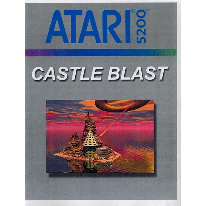Castle Blast (Atari 5200) - Premium Video Games - Just $0! Shop now at Retro Gaming of Denver
