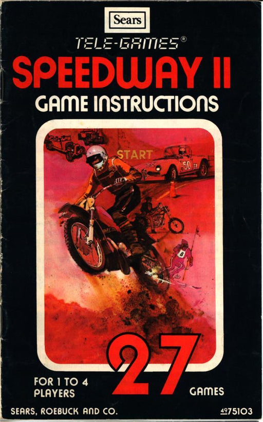 Tele-Game #27 Speedway II (Atari 2600) - for just $0! 
