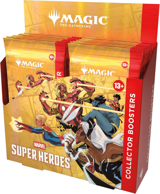 Magic: The Gathering - Marvel Super Heroes - Collector Booster Box - for just $584.99! 