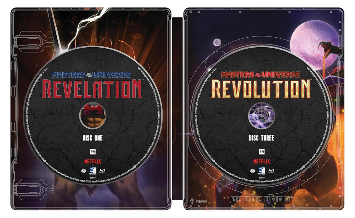 Masters of the Universe: Revelation + Revolution - Limited Edition Steelbook (Blu-ray) - for just $46.99! 