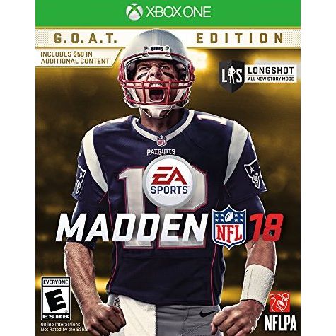 Madden NFL 18 G.O.A.T. Edition (Xbox One) - Just $0! Shop now at Retro Gaming of Denver