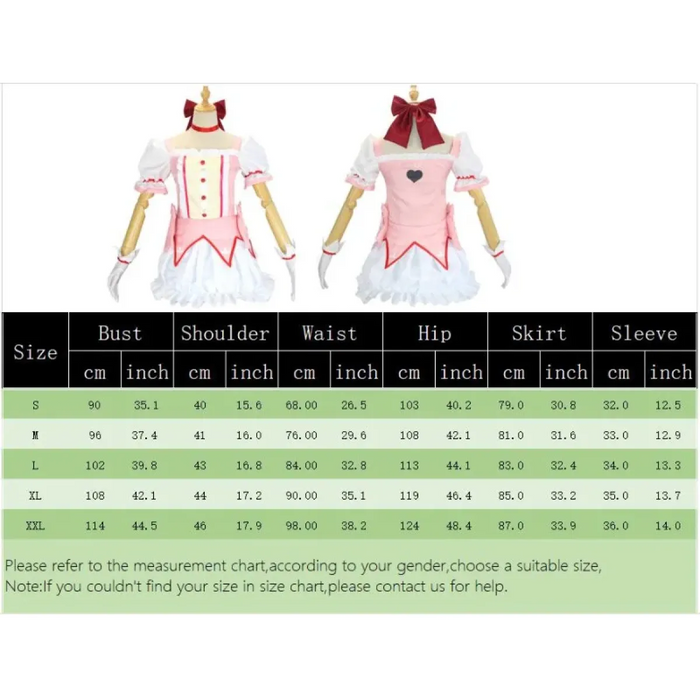 Madoka Kaname Cosplay Costume – Puella Magi Dress with Wig - for just $23.95! 