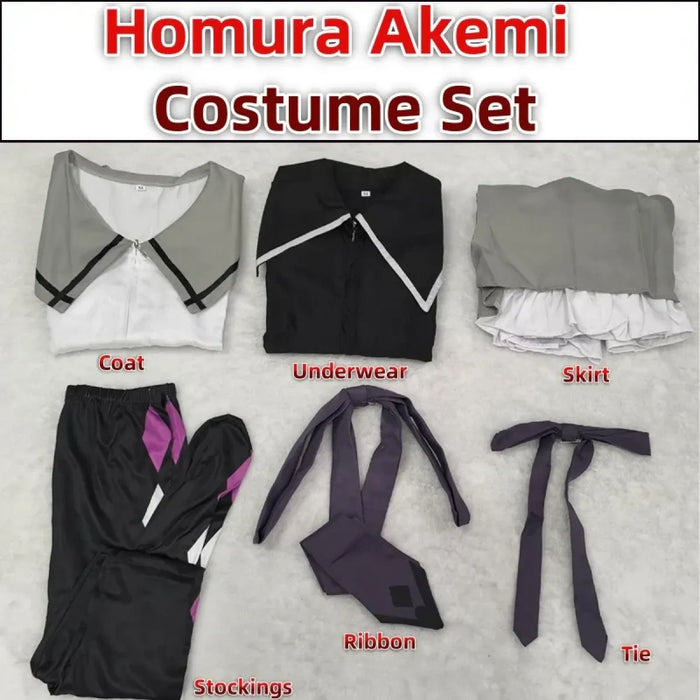 Homura Akemi Cosplay Uniform – Madoka Magica Magical Girl Dress Set - for just $54.95! 