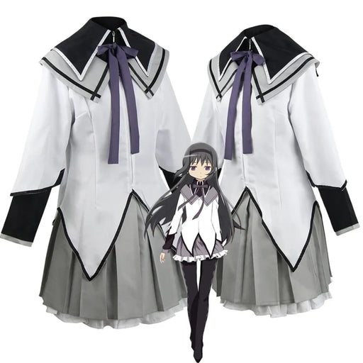 Homura Akemi Cosplay Uniform – Madoka Magica Magical Girl Dress Set - for just $57.95! 
