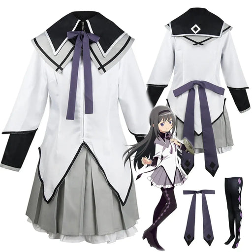 Homura Akemi Cosplay Uniform – Madoka Magica Magical Girl Dress Set - for just $57.95! 