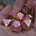 Maiden Lillian's Heart Metal Dice Set - Just $39.99! Shop now at Retro Gaming of Denver