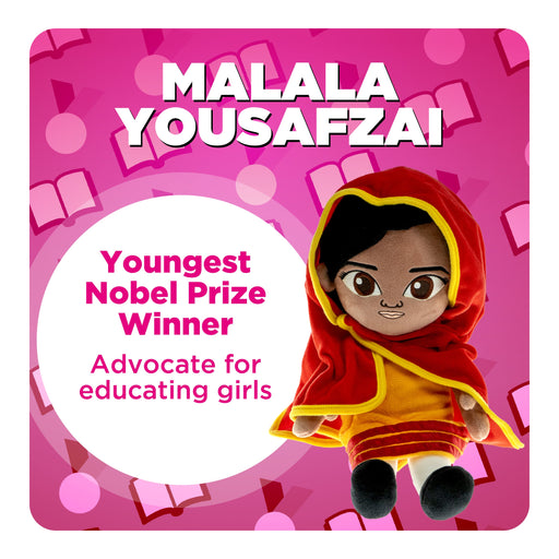 Empower Your Child's Education with the Malala Yousafzai Interactive Plush: A Toy That Inspires Learning and Courage! - for just $19.99! 