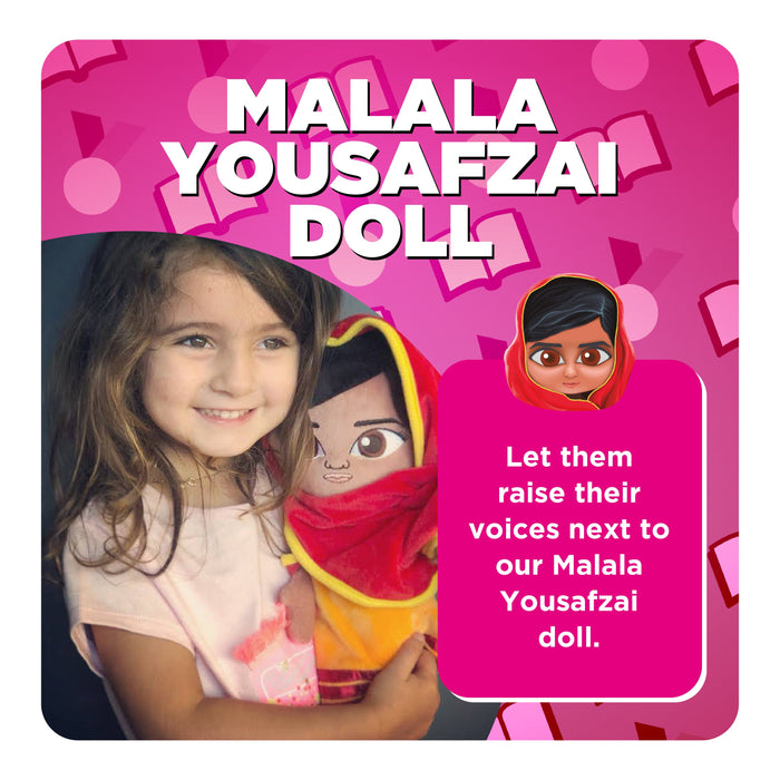 Empower Your Child's Education with the Malala Yousafzai Interactive Plush: A Toy That Inspires Learning and Courage! - for just $19.99! 