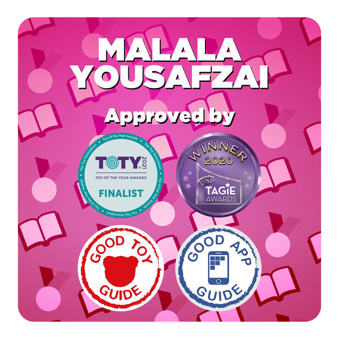 Empower Your Child's Education with the Malala Yousafzai Interactive Plush: A Toy That Inspires Learning and Courage! - for just $19.99! 