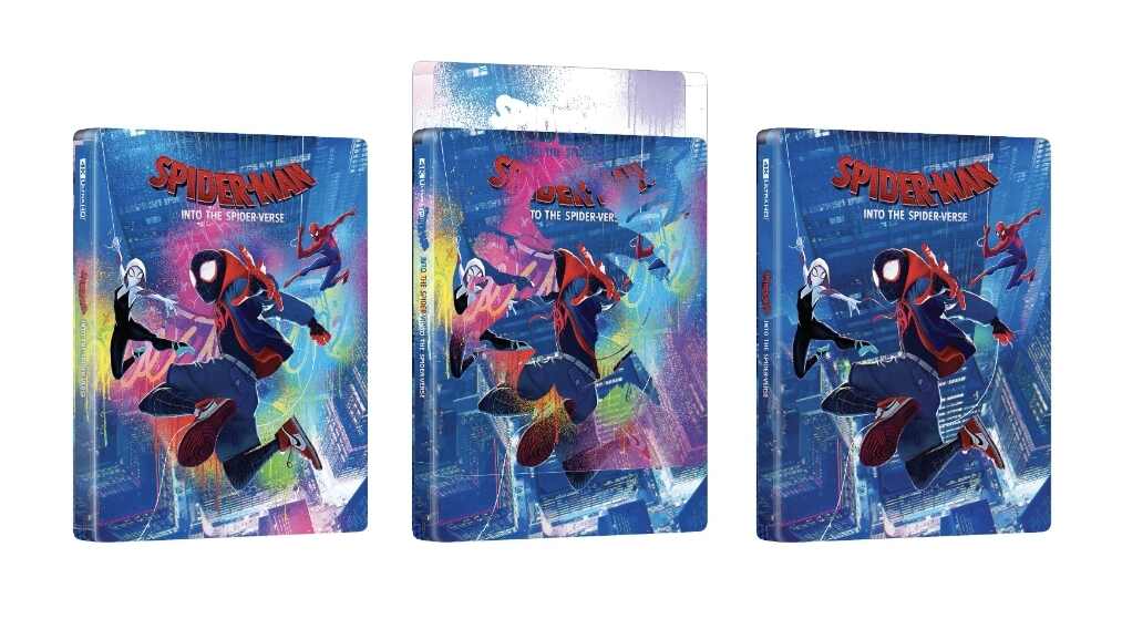 Spider-Man: Into the Spider-Verse - Manta Lab Exclusive Steelbook [Double Lenticular Full Slip A] (4K UHD + Blu-ray) - for just $109.99! 
