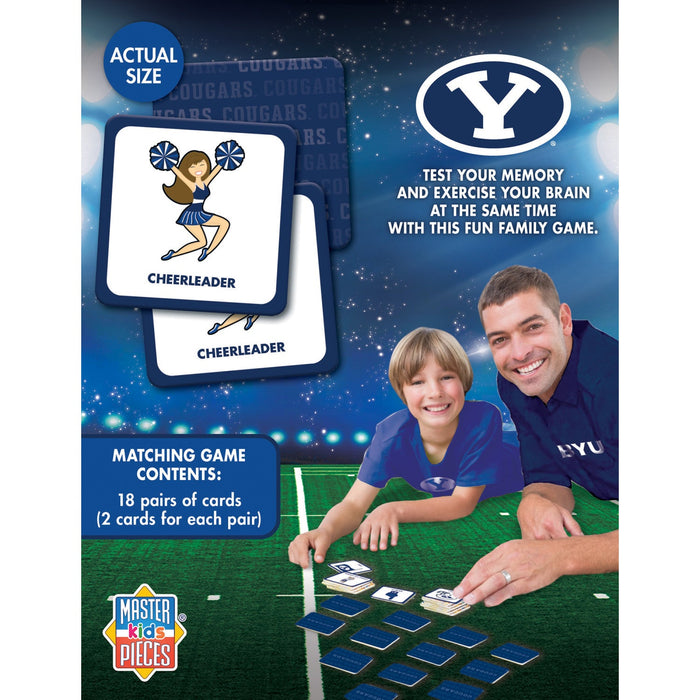 BYU Cougars Matching Game - Just $7.79! Shop now at Retro Gaming of Denver