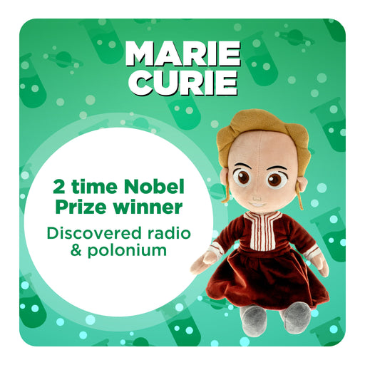 Explore the Wonders of Science with Marie Curie: The Interactive Plush Companion - for just $19.99! 