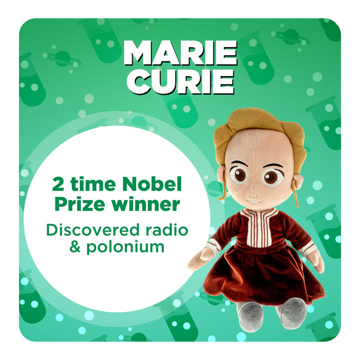 Explore the Wonders of Science with Marie Curie: The Interactive Plush Companion - for just $19.99! 