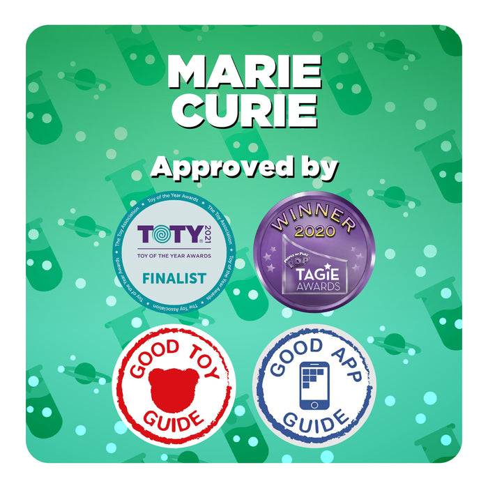 Explore the Wonders of Science with Marie Curie: The Interactive Plush Companion - for just $19.99! 