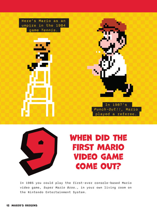 Super Mario Bros - Trivia: Test Your Knowledge Of The Iconic Hero For Over 40 Years, The Creator Of Mario, Collectible Posters Inside, Mario's Origin Story, Adventure, Super Mario Bros Movie & More! - for just $14.99! 