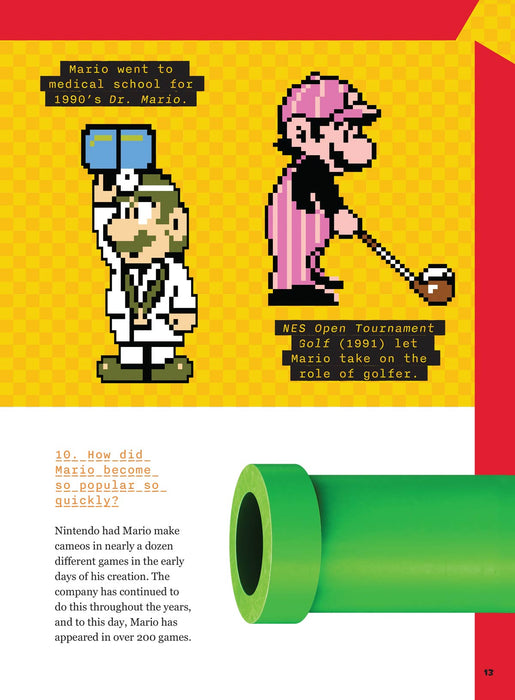 Super Mario Bros - Trivia: Test Your Knowledge Of The Iconic Hero For Over 40 Years, The Creator Of Mario, Collectible Posters Inside, Mario's Origin Story, Adventure, Super Mario Bros Movie & More! - for just $14.99! 