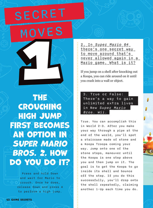 Super Mario Bros - Trivia: Test Your Knowledge Of The Iconic Hero For Over 40 Years, The Creator Of Mario, Collectible Posters Inside, Mario's Origin Story, Adventure, Super Mario Bros Movie & More! - for just $14.99! 