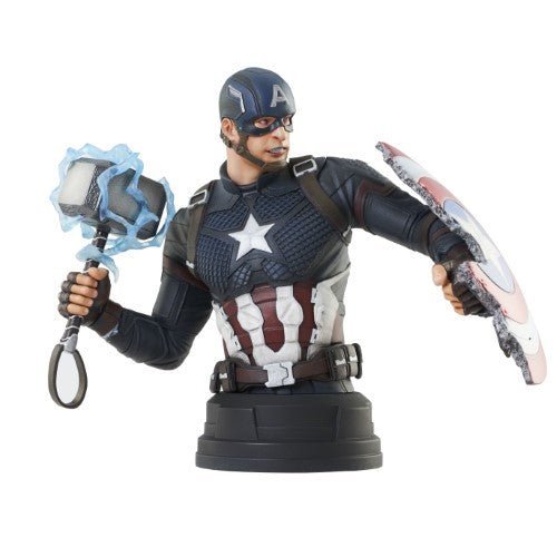 Marvel Avengers Endgame Captain America 1:6 Bust - for just $97.76! 