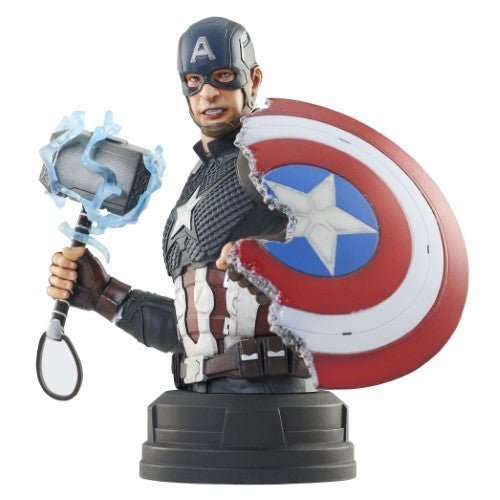 Marvel Avengers Endgame Captain America 1:6 Bust - for just $110.99! 