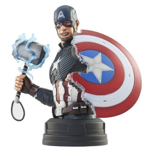 Marvel Avengers Endgame Captain America 1:6 Bust - for just $110.99! 