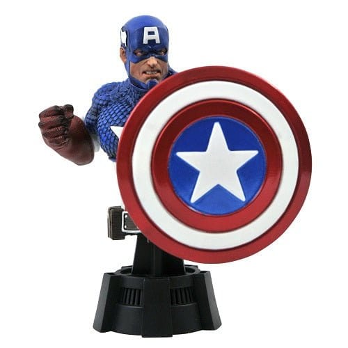 Marvel Comic Captain America 1/7 Scale Bust - for just $56.76! 