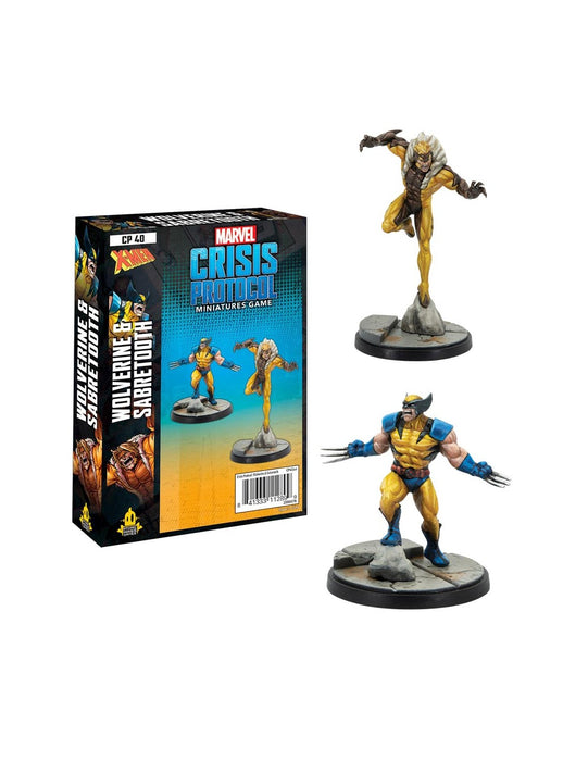Marvel Crisis Protocol: Wolverine and Sabertooth - for just $39.95! 