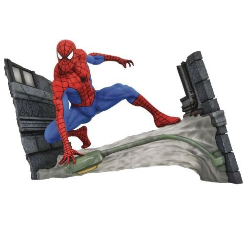 Marvel Gallery Spider-Man Webbing PVC Diorama - Just $47.99! Shop now at Retro Gaming of Denver