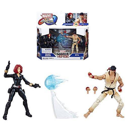 Marvel Gamerverse Marvel vs. Capcom Black Widow vs. Ryu 3 3/4-Inch Action Figure 2-Pack - Just $24.47! Shop now at Retro Gaming of Denver