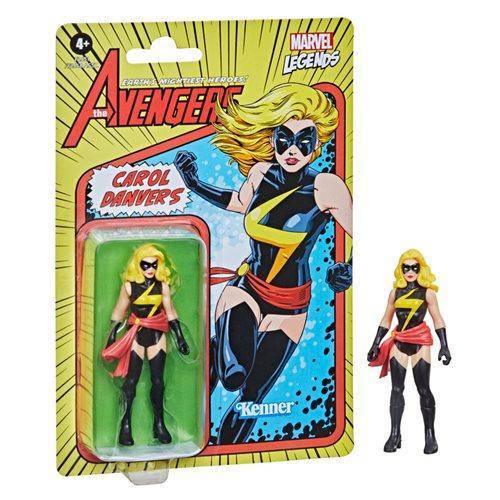 Marvel Legends Retro Collection Carol Danvers 3 3/4-Inch Action Figure - for just $16.67! 
