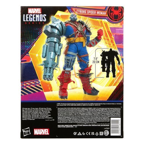 Marvel Legends Spider-Man Across The Spider-Verse Cyborg Spider-Woman Deluxe 6-Inch Action Figure - for just $70.67! 