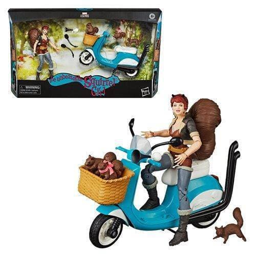 Marvel Legends The Unbeatable Squirrel Girl 6-Inch Action Figure with Vespa Vehicle - for just $51.67! 