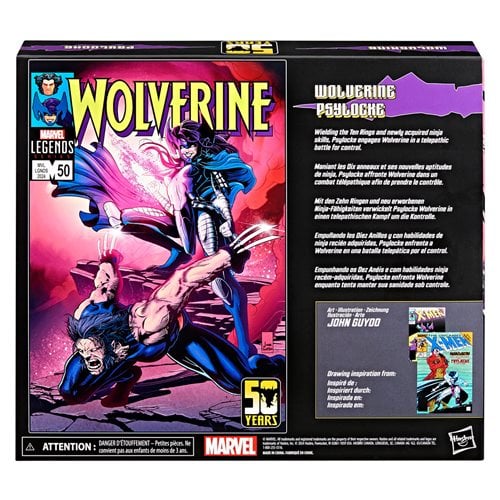 Marvel Legends Wolverine 50th Anniversary 6-Inch Action Figure 2-Pack - Select Figures - for just $53.67! 