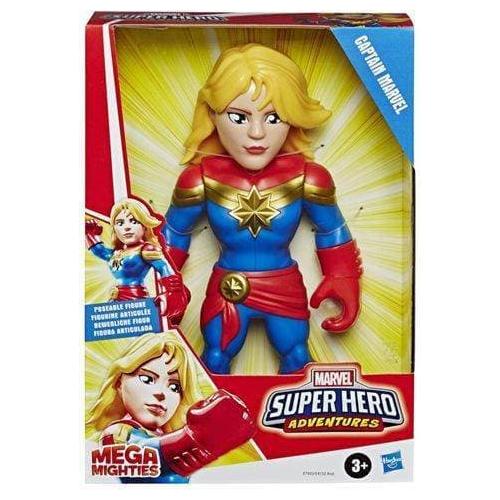 Marvel Super Hero Adventures Mega Mighties Captain Marvel 9-Inch Action Figure - Just $14.89! Shop now at Retro Gaming of Denver