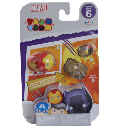 Marvel Tsum Tsum 3-Pack Mini-Figures Series 6: Select Figure(s) - for just $12.67! 
