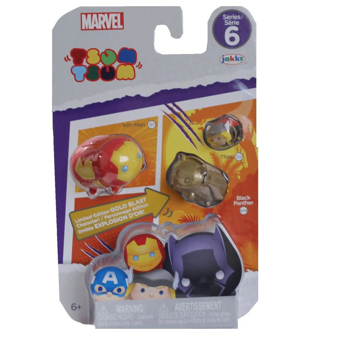Marvel Tsum Tsum 3-Pack Mini-Figures Series 6: Select Figure(s) - for just $12.67! 