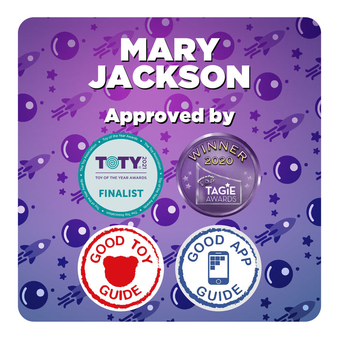 Explore the Stars with Mary Jackson: The Interactive Plush Companion for Learning and Playtime! - for just $19.99! 