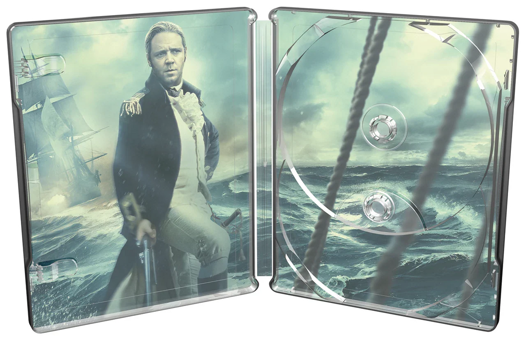 Master and Commander: The Far Side of the World - Limited Edition Steelbook (4K UHD + Blu-ray + Digital) - for just $64.99! 
