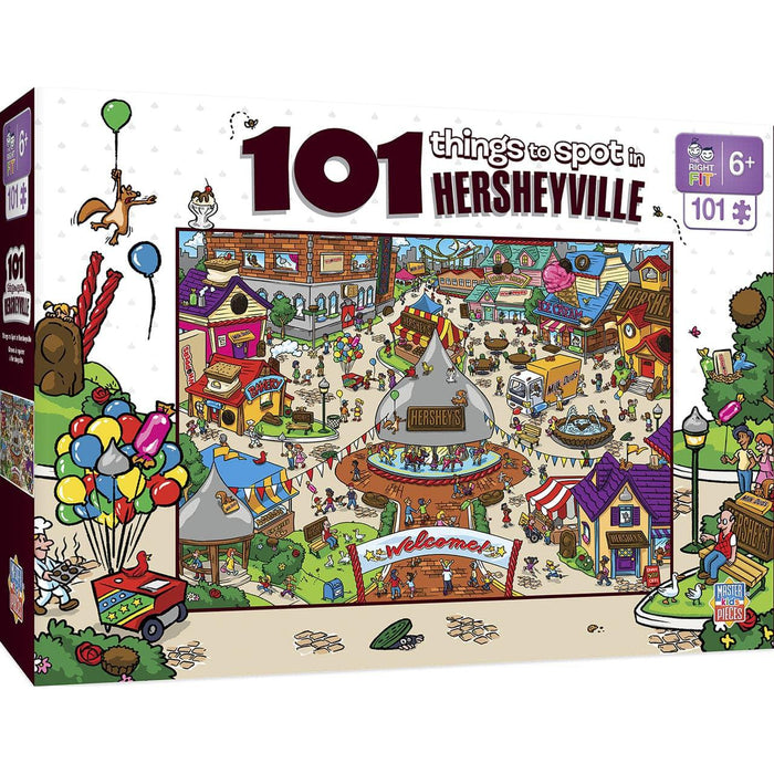 101 Things to Spot - In Hersheyville - 101 Piece Puzzle - Just $12.99! Shop now at Retro Gaming of Denver