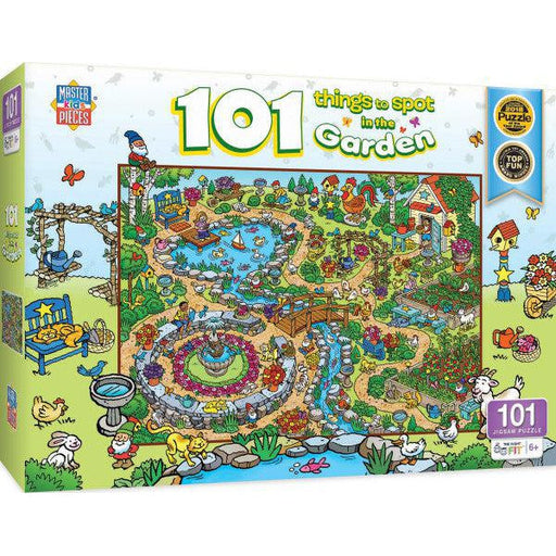 101 Things to Spot - In the Garden - 101 Piece Puzzle - Just $12.99! Shop now at Retro Gaming of Denver