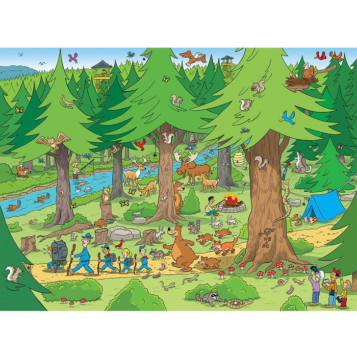 101 Things to Spot - In the Woods - 101 Piece Puzzle - Just $12.99! Shop now at Retro Gaming of Denver