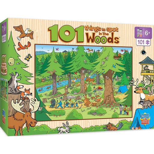 101 Things to Spot - In the Woods - 101 Piece Puzzle - Just $12.99! Shop now at Retro Gaming of Denver