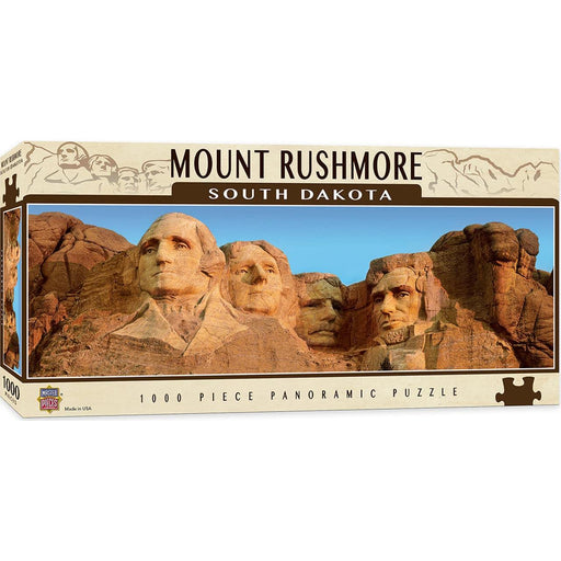 American Vistas - Mount Rushmore - 1000 Piece Panoramic Puzzle - Just $19.99! Shop now at Retro Gaming of Denver